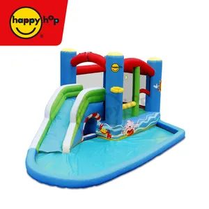 HappyHop-centro giochi e spruzzi d'aria 9381, buttafuori gonfiabili e parco acquascivolo in vendita scivolo gonfiabile