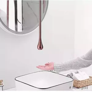 AMAXO robinet de lavabo en laiton, facile à installer en forme de goutte d'eau monté au plafond