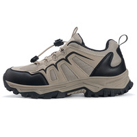 Chaussures de randonnée imperméables à semelle en caoutchouc antidérapante et amortissante pour hommes et femmes, bottes de trekking colorées