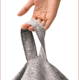 เก้าอี้ห้องนั่งเล่นทรงลูกแพร์ผ้าลินินเทียม,เก้าอี้บีนแบ็กกระเป๋าทรงหยดน้ำฉีกพร้อมที่ถอดออกได้เก้าอี้บีนแบ็กขายส่ง - Product Image 4