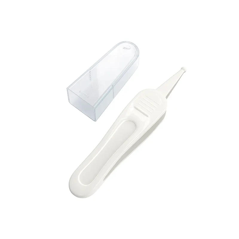 Pinzas de plástico para el cuidado de la nariz y la oreja del bebé, venta al por mayor, seguridad para la limpieza del bebé