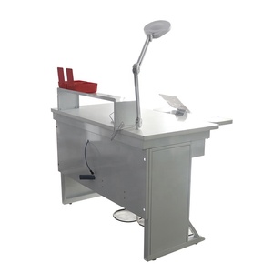 1.2m phòng thí nghiệm nha khoa kỹ thuật viên Máy Trạm răng giả bàn làm việc với đèn LED và máy hút bụi - Product Image 2