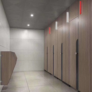 Không thấm nước Phenolic nhựa nhỏ gọn Laminate <span class=keywords><strong>HPL</strong></span> bảng Top Board 12mm hạt gỗ kết cấu trang trí thấp đồ nội thất nhà vệ sinh tủ - Product Image 3