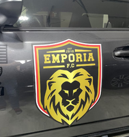 Autocollant de voiture en vinyle résistant aux UV, autocollant latéral de voiture imperméable pour la publicité