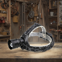 RichFire Lampe frontale LED haute puissance super brillante Lampe torche de nuit extérieure à piles pour le camping, la randonnée et les urgences
