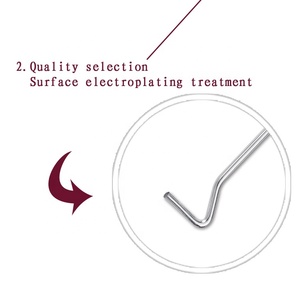 Acier inoxydable éteindre bougie mèche louche crochet argent <span class=keywords><strong>lampe</strong></span> à huile éteignoirs tondeuse ciseaux outil à main longue poignée - Product Image 4