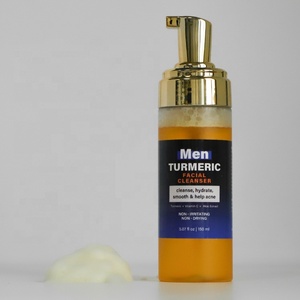 Kit di Cura della Pelle Maschile <span class=keywords><strong>Naturale</strong></span> OEM con Etichetta Privata, Set per Pulizia del <span class=keywords><strong>Viso</strong></span>, Idratazione e Anti-Acne con Curcuma Biologica - Product Image 2