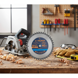 Lama per sega circolare per legno BOX 3 da 8-1/4 pollici, 40 denti, attacco da 5/8 pollici - Product Image 3