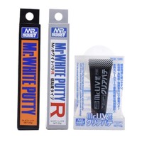 Mr Hobby White Putty R 25g Mastic pour la réparation et le lissage des surfaces de kits de modélisme
