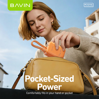 BAVIN Trois couleurs disponibles, PC1211S portable et tendance, 10000mah 35W avec câble de charge double