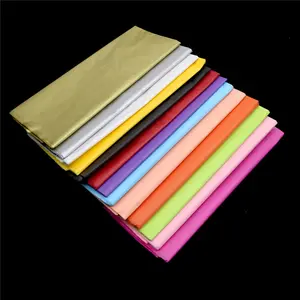 Kertas tisu pembungkus warna-warni 14gsm pabrikan murah