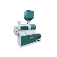 Broyeur à grains électrique commercial automatique fraiseuse polisseuse rouleau de fer blanchisseur pour riz blé maïs moteur de ferme