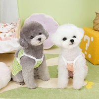USMILEPET nouveau Design mignon Pet Bikini costume maillot de bain Western plage robe imprimé T-Shirt Teddy plage chien vêtements pour vêtements d'été
