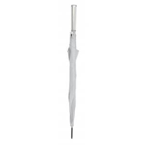 Parasol de plage en polyester blanc avec poignée en PVC, diamètre 103 mm - Product Image 3