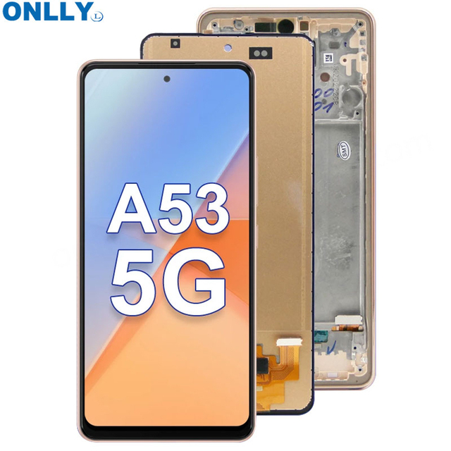 Original Amoled Touch Digitizer Assembly Screen Display LCDs Replacement for Samsung Galaxy A53 5G LCD A536U A536B A5360 A52 A05