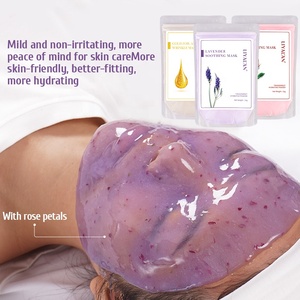 Fourniture de Salon de beauté 1KG masque Facial Anti-âge DIY à la gelée douce et dégoulinante masque à la gelée de Rose en poudre - Product Image 2