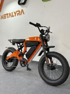 จักรยานเสือภูเขาไฟฟ้าสำหรับผู้ใหญ่ ขับเคลื่อนด้วยมอเตอร์แบบไร้แปรงถ่าน แบตเตอรี่ลิเธียม 20 แอมป์ชั่วโมง พร้อมไฟ LED ระบบเบรกไฮดรอลิก 7 สปีด ขายดี - Product Image 4