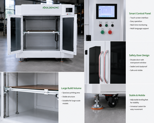 Imprimante 3D haute vitesse pour la fabrication industrielle à grande échelle et les pièces personnalisées, conçue pour une impression haute performance - Product Image 1
