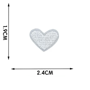 Mini Patchs Brodés Cœur et Étoile Colorés en Gros, Petits Badges Étoile Thermocollants, Appliques Cœur Uni pour Vêtements, Chapeaux et Décoration DIY - Product Image 6