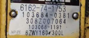 6D170-1 Diesel <b>Pump</b> <b>Part</b> Number: 6162-74-1752 6162-74-1753 <b>Pump</b> Number: 103068-1190 103068-1191 103684-0380 103684-0381 - Product Image 4