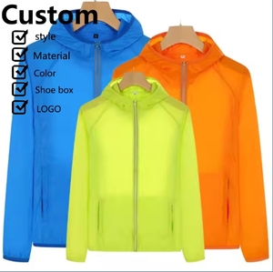 เสื้อผ้ากันแดดสำหรับพ่อแม่และเด็กแห้งเร็ว, ระบายอากาศและกันน้ำมีซิปปิด - Product Image 1