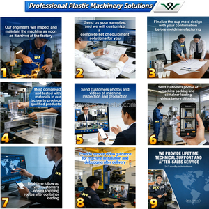Machine d'occasion entièrement automatique à grande vitesse pour la fabrication de barquettes alimentaires, de barquettes à œufs en plastique et de boîtes à repas rapides par thermoformage plastique - Product Image 2