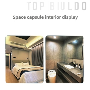 Meilleur prix 20 pieds conteneur extensible maison remorque préfabriquée pour entrepôt extérieur Villa atelier école salle de bain - Product Image 2