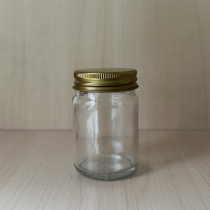 50 ml Voyage Rechargeable <span class=keywords><strong>Mini</strong></span> Verre Baume À Base De Plantes Bouteille <span class=keywords><strong>Maison</strong></span> Salve Pommade avec Métal Or Bouchon À Vis - Product Image 1