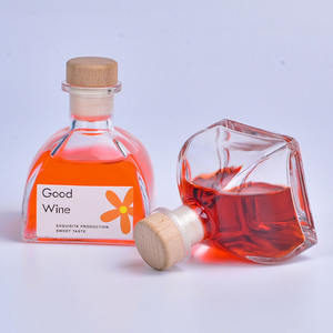 Bouteille de vin de fruits vide de 50 ml, 100 ml, 150 ml, petite bouteille diffuseur à roseaux, bouteille en verre pour extraction à froid et aromathérapie avec étiquette personnalisée - Product Image 4