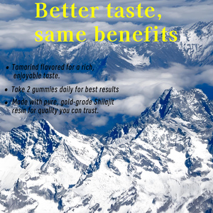 Gummies de Shilajit Pur de l'Himalaya Marque Blanche avec Extrait de Zingiber Officinale et Extrait de Curculigo Orchioides pour le Soutien Immunitaire - Product Image 6