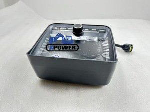 XPOWER เครื่องขุดตีนตะขาบสีดำตรวจสอบ R210-9 R220-9 18C30064 21Q6-33401 New100 % รับประกัน6เดือน - Product Image 4