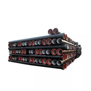 K9 K8 K7 200毫米300毫米350毫米400毫米球墨铸铁管ISO2531 C25 C30 C40 K9管水泥涂层球墨铸铁管价格