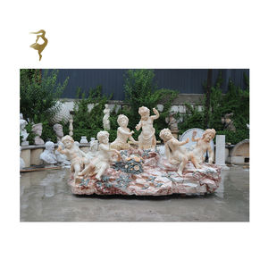 Statue de guerrier romain grandeur nature en marbre, <span class=keywords><strong>Saint</strong></span> George tue le dragon, sculpture de guerrier grec - Product Image 2