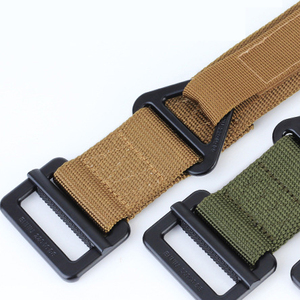 Cintura Sportiva Casual con Fibbia Scorrevole a D in Metallo, Cintura Tattica per Esterni con Fibbia in Nylon, Cintura di Marca - Product Image 4