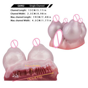 Vendita calda di masturbatore maschile a canale singolo in Silicone morbido stile animale fantasia masturbatore a forma di capezzolo per gli uomini - Product Image 6