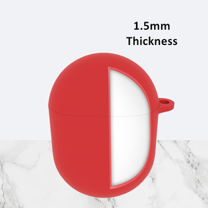 เคสซิลิโคนป้องกันการกระแทกพร้อมตะขอสำหรับ Google <span class=keywords><strong>Pixel</strong></span> <span class=keywords><strong>Buds</strong></span> 2ชิ้น - Product Image 3