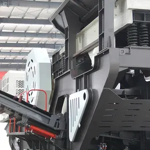 Hongwan Mining Machinery Tracked Mobile Crushing Mining Stone Crusher Plant Crawler Mobile Crushing Station