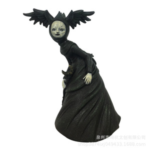 Adorno de Jardín con Forma de Bruja de Ensueño, Decoración de Resina para Halloween, Adorno de Escritorio para Interiores con Forma de Árbol, Regalo - Product Image 5