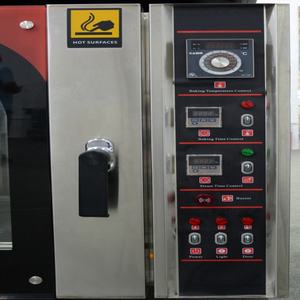 فرن حراري يعمل بالغاز من 3 طبقات يعمل بالهواء الساخن للاستخدام التجاري المنزلي - Product Image 5