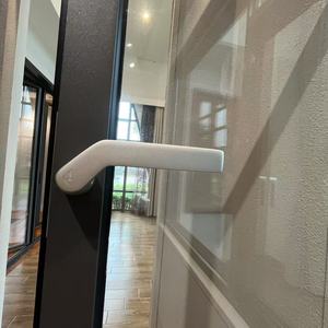 Style moderne Double verre trempé transparent Fenêtre en <span class=keywords><strong>baie</strong></span> à battant à la française Cadre en alliage d'aluminium à battant ouvert Fenêtres à battant - Product Image 4