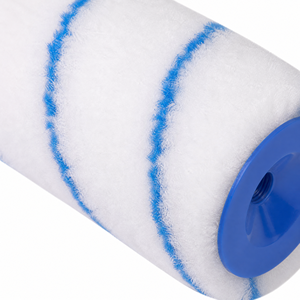 Recharge de rouleau à peinture en nylon à rayures bleues, housse en polyester pour peinture murale, acrylique, latex, peinture à l'huile - Product Image 5