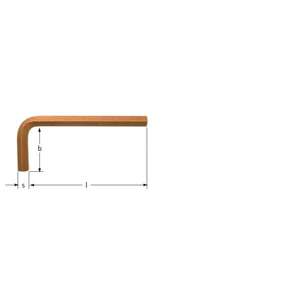 AMPCO - DH0360B Llave Allen hexagonal, cobre de berilio (pulgadas) Llaves hexagonales que no producen chispas, llaves de gancho y llaves de vaso - Product Image 1