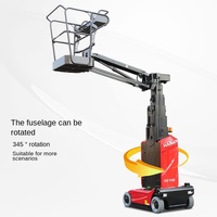 Plateforme de travail aérienne autopropulsée à mât électrique, élévateur hydraulique pour la construction, modèle HV110D