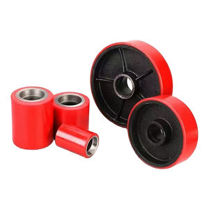 Roues de chariot élévateur en nylon polyuréthane (PU) 80x70/70x60/160x50/180x50/200x50 pour <span class=keywords><strong>transpalette</strong></span> manuel - Product Image 4