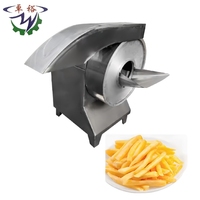 Commerciële Elektrische Frites Snijder Roestvrijstalen Aardappelchips Ui Komkommer Snijmachine Elektrische Groentesnijder