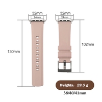 Kundenliebling Doppelwellen-Silikon-Sportarmband für Apple Watch Bänder für IWatch Se 11 10 9 8 7 6 Serie
