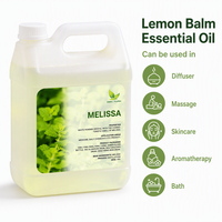 Huile essentielle de mélisse citronnée WY, distillée à la vapeur, pour l'aromathérapie, les soins de la peau, la fabrication de parfums et de bougies, vente en gros