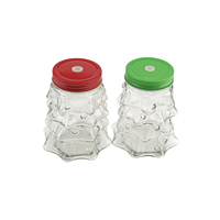 Vente en gros de bocaux en verre ronds de 550 ml avec couvercle en métal, emballés en carton, de style classique, adaptés aux aliments, pour la consommation
