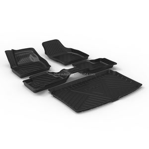 Tapis de sol toutes saisons antidérapants en TPE super bon marché pour véhicules électriques pour <span class=keywords><strong>VW</strong></span> ID.4 Touareg Tiguan Bora - Product Image 3