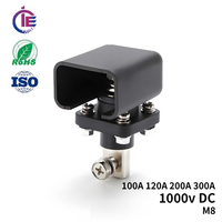 Connecteur de batterie traversant le panneau M6 M8 100A 200A 300A – Barrette de connexion pour bornes de batterie, RV, marine, solaire